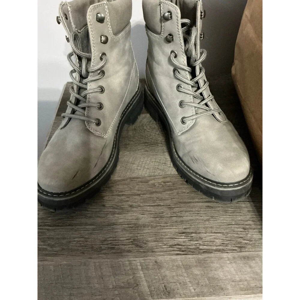 Just fab Lace-Up Boots